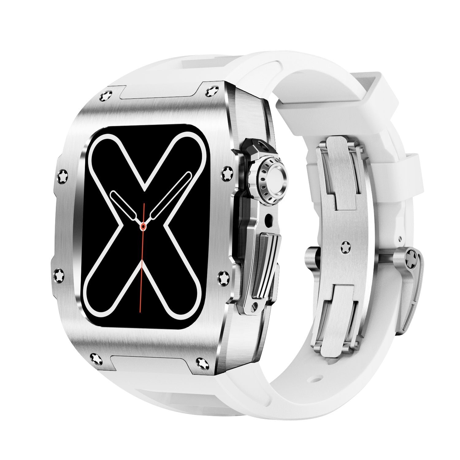 RM 9009 Series - Silver Apple Watch Case - Image 5