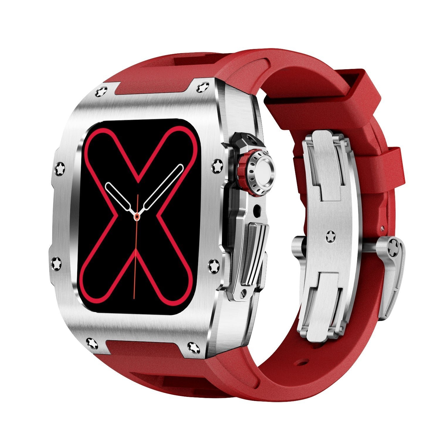 RM 9009 Series - Silver Apple Watch Case - Image 8