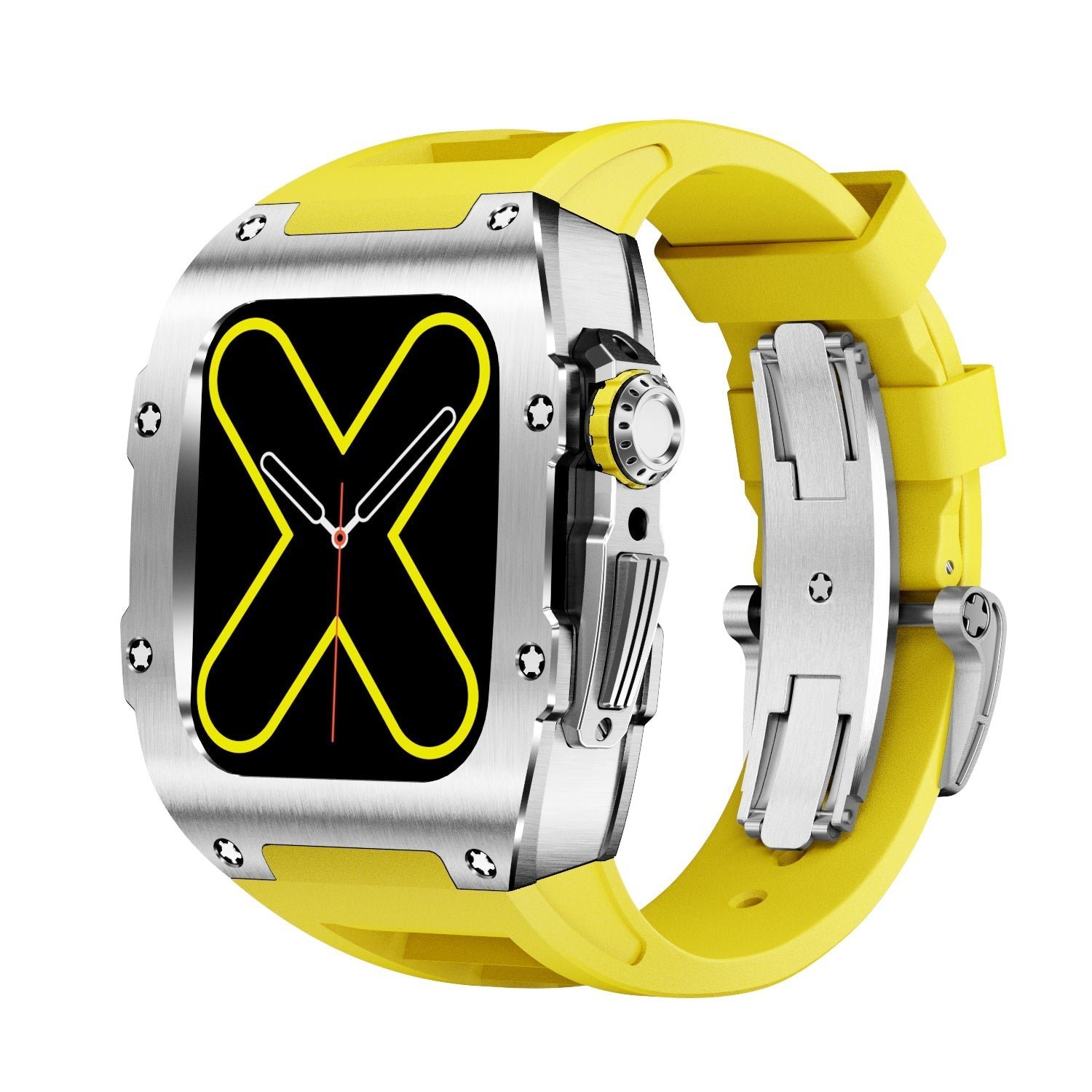 RM 9009 Series - Silver Apple Watch Case - Image 6