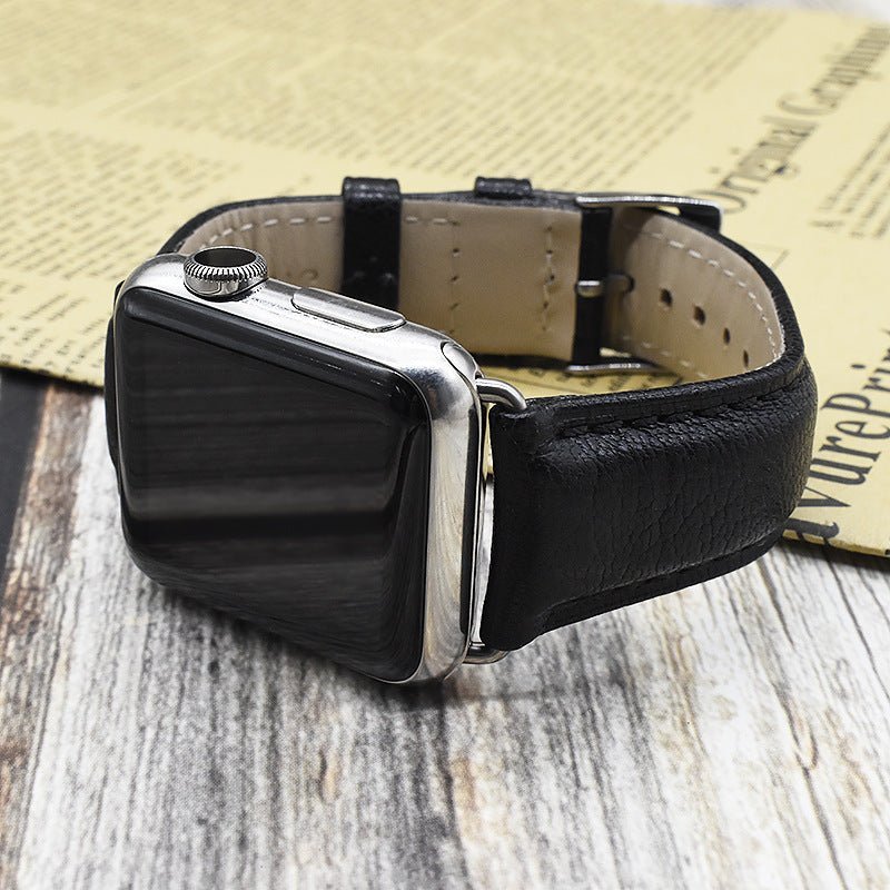 Goatskin Leather Strap For Apple Watch - Image 4