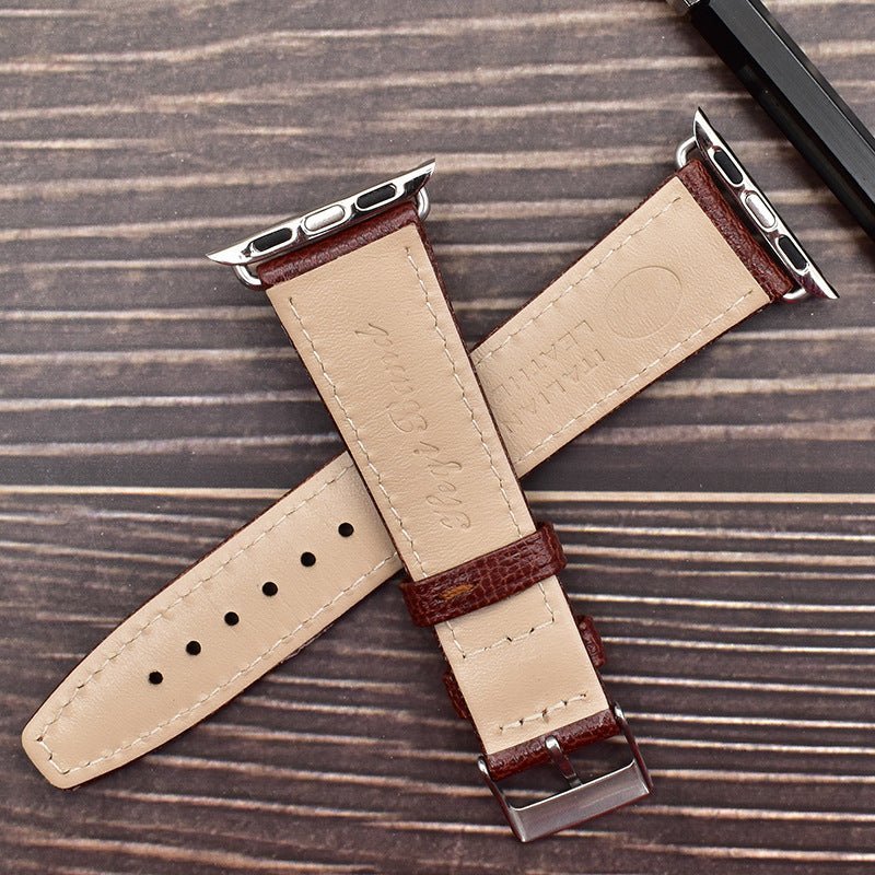 Goatskin Leather Strap For Apple Watch - Image 3