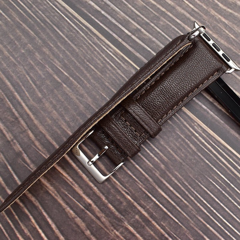 Goatskin Leather Strap For Apple Watch - Image 2