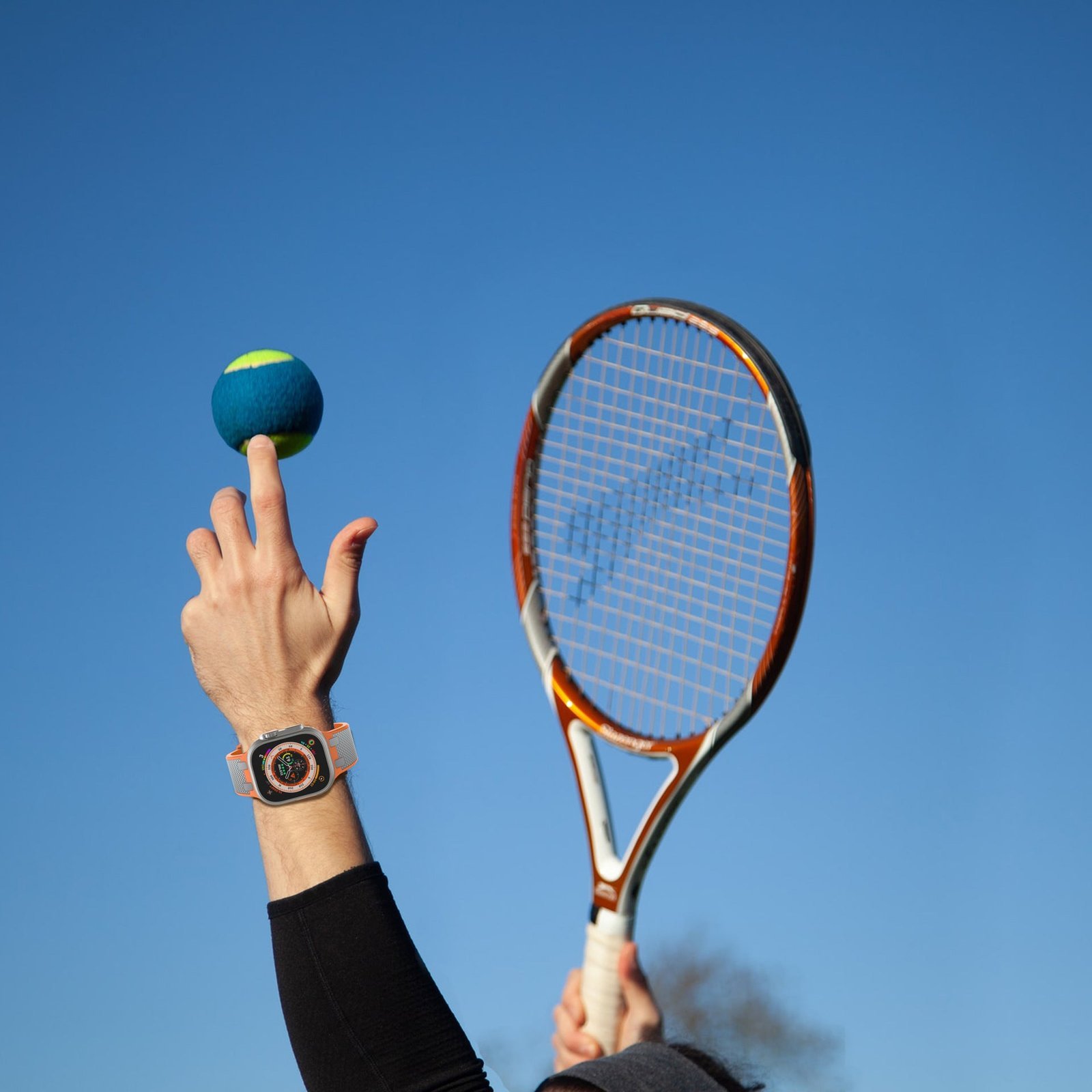 AP Dual Color Matching Silicone Band For Apple Watch - Image 5
