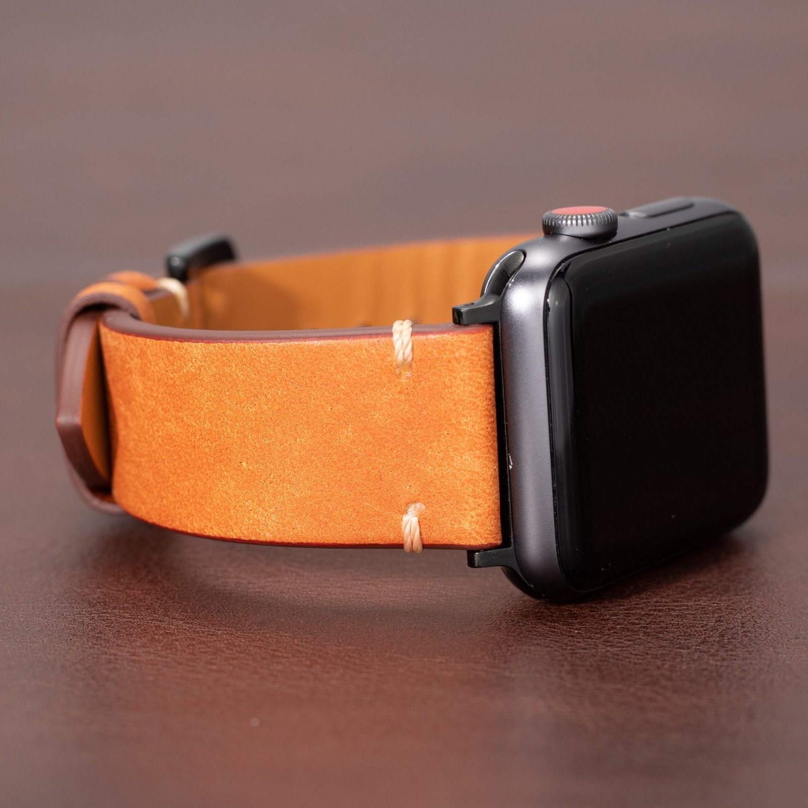 Premium Italian Leather Strap For Apple Watch - Image 4