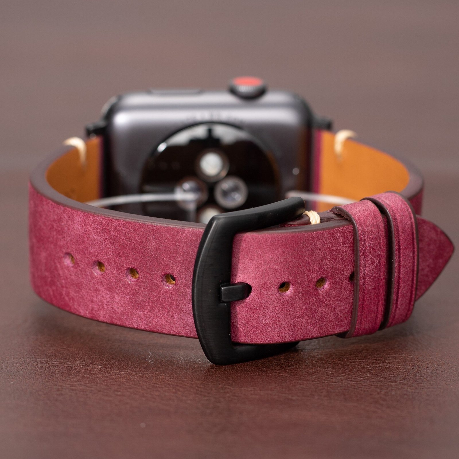 Premium Italian Leather Strap For Apple Watch - Image 9