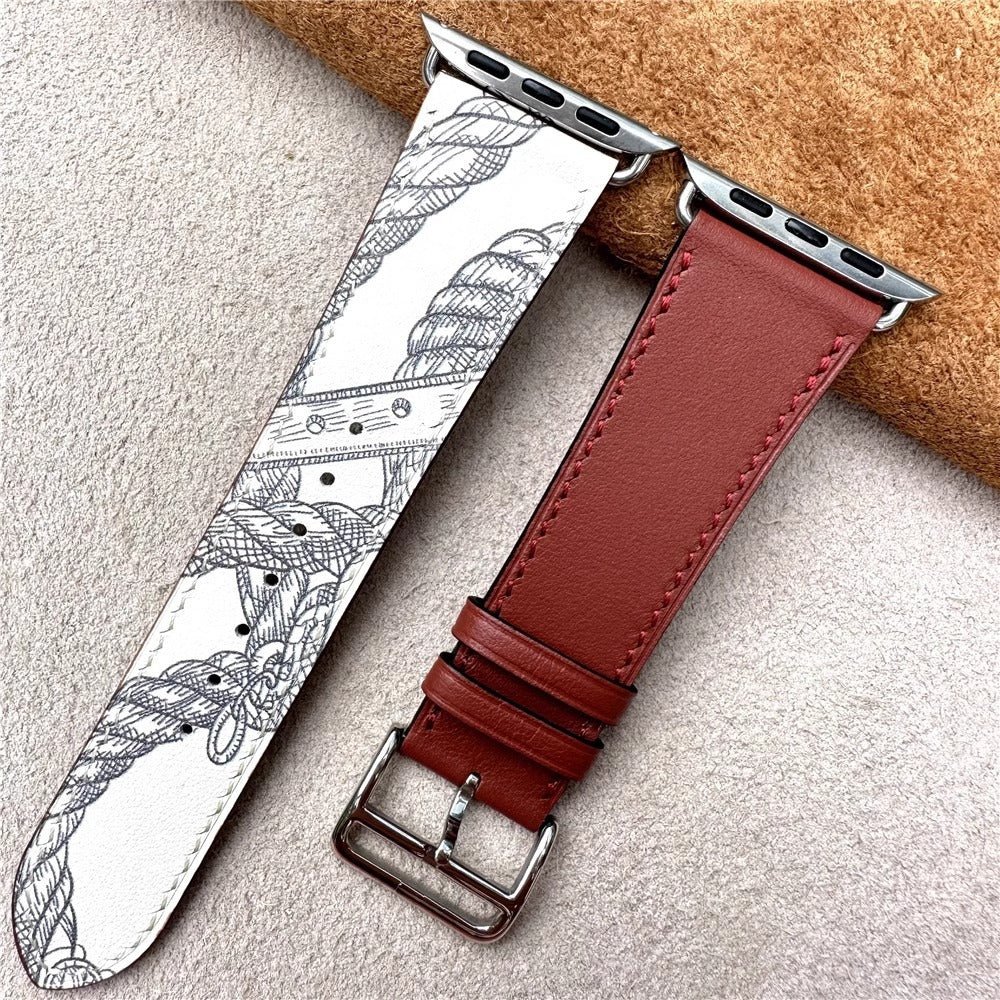 Barenia Leather Band for Apple Watch - Image 10