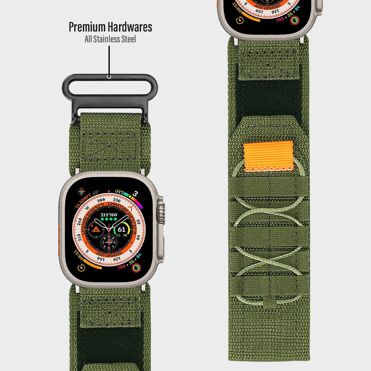 Tactical Nylon Band For Apple Watch - Image 7
