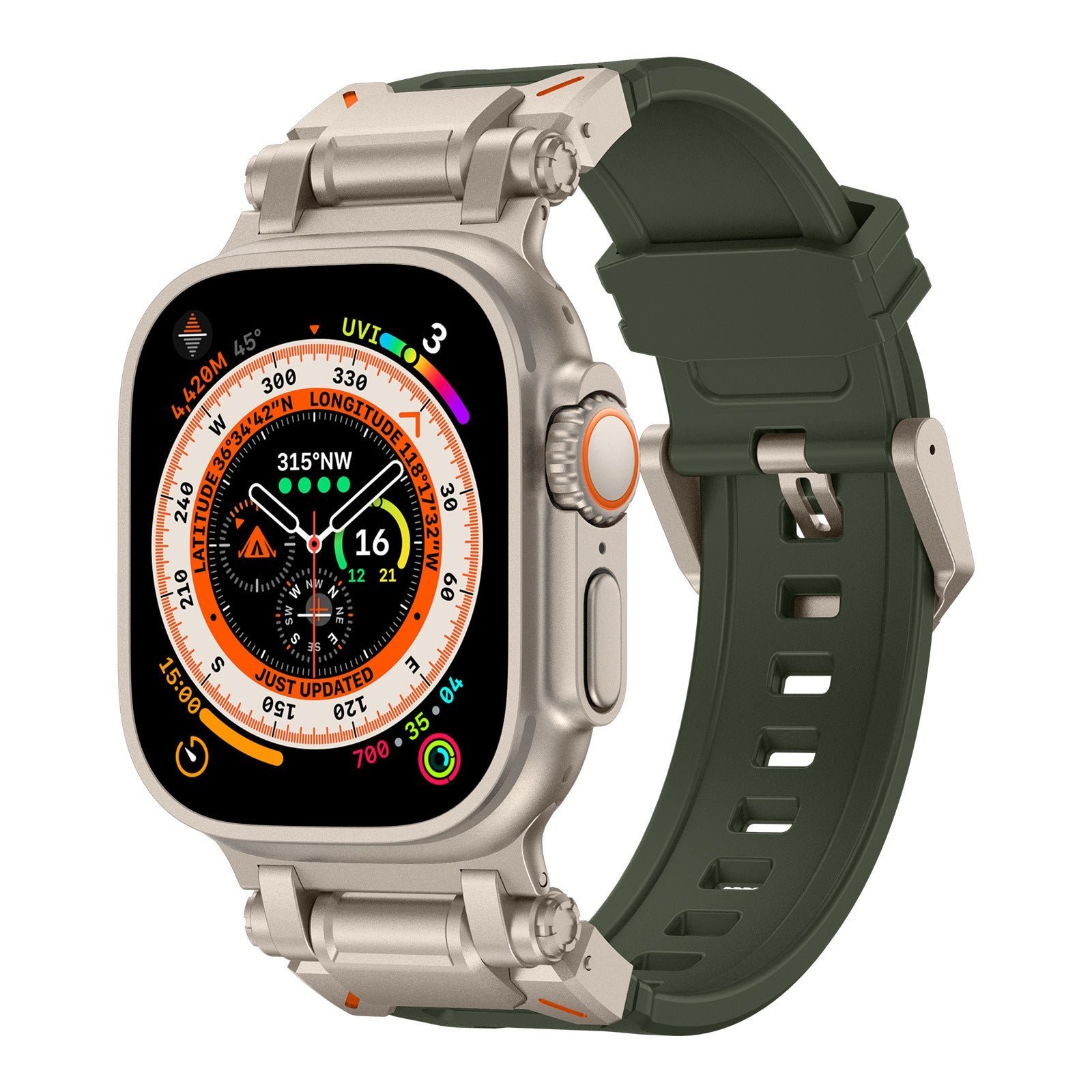 Explorer Silicone Band For Apple Watch - Image 9