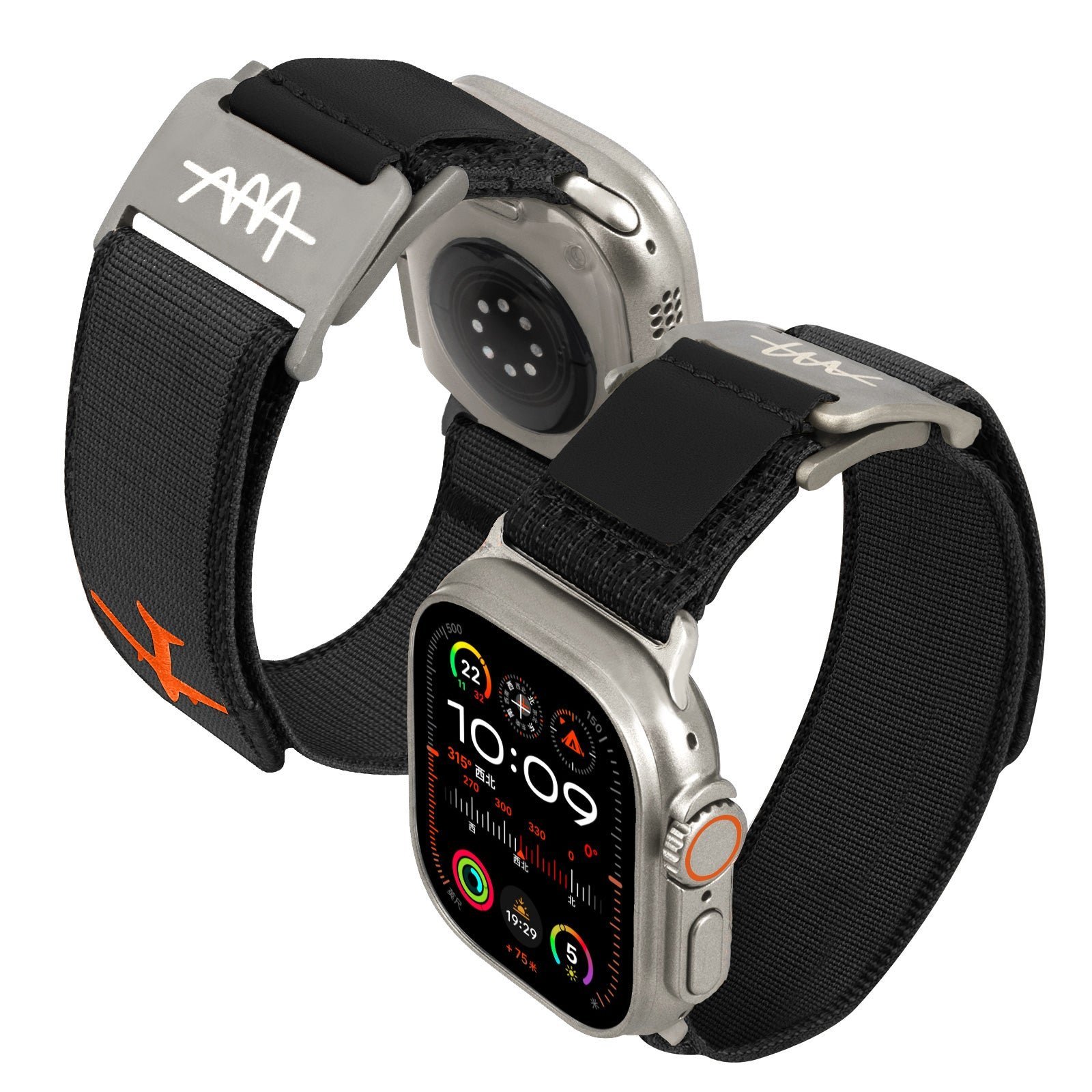 Wild Trail Mag Buckle Nylon Band For Apple Watch - Image 2