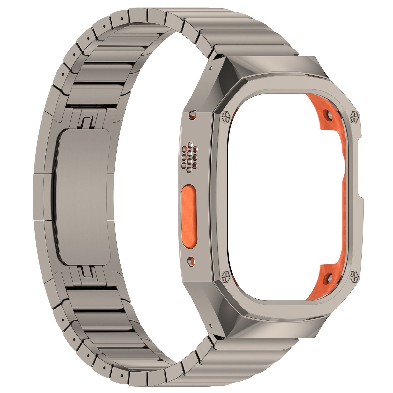 Stainless Steel Band With Case For Apple Watch Ultra - Image 8