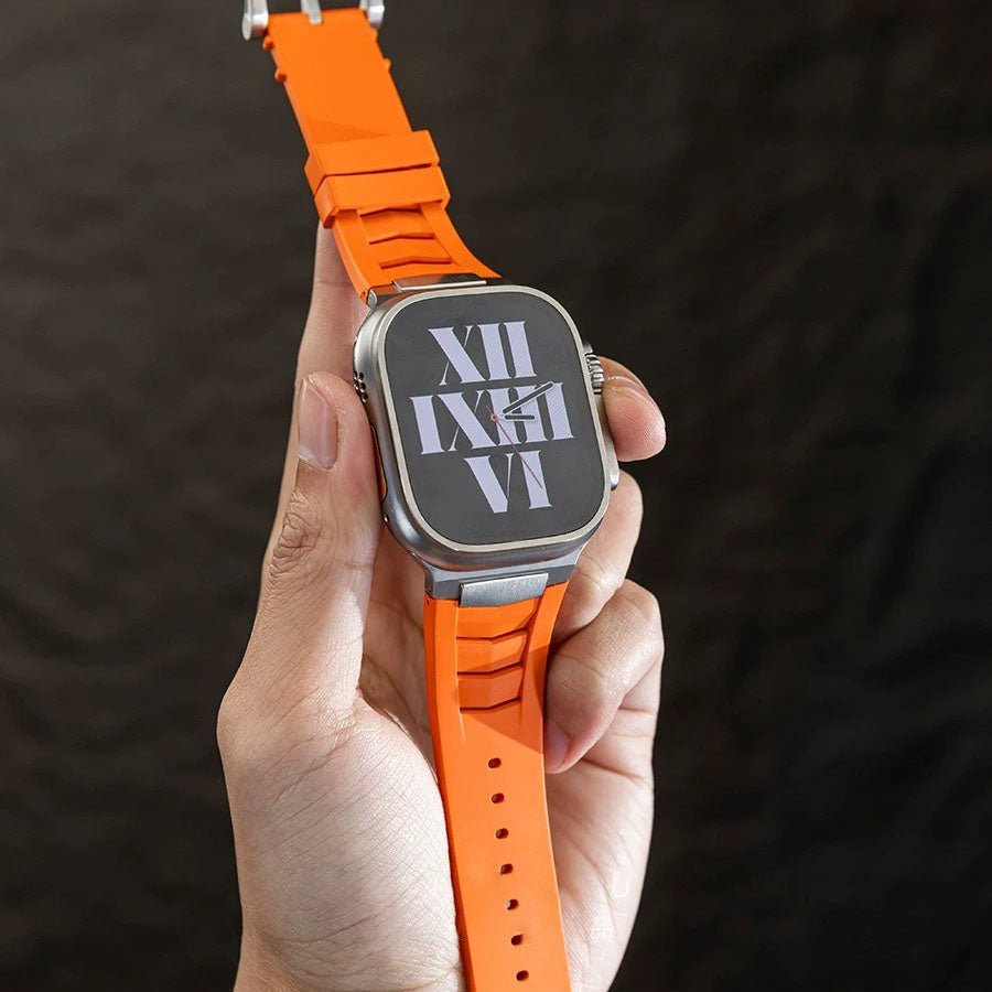 Mecha Fluororubber Band For Apple Watch - Image 6