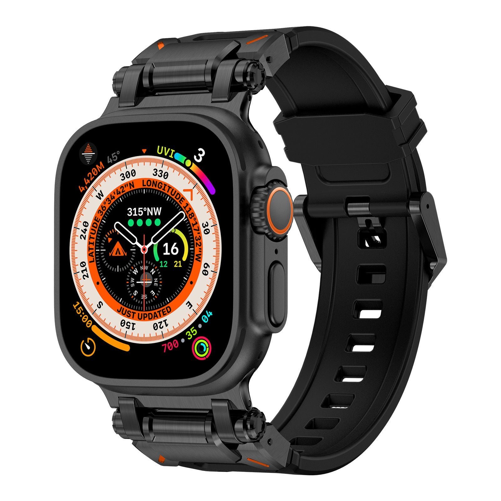 Explorer Silicone Band For Apple Watch - Image 12