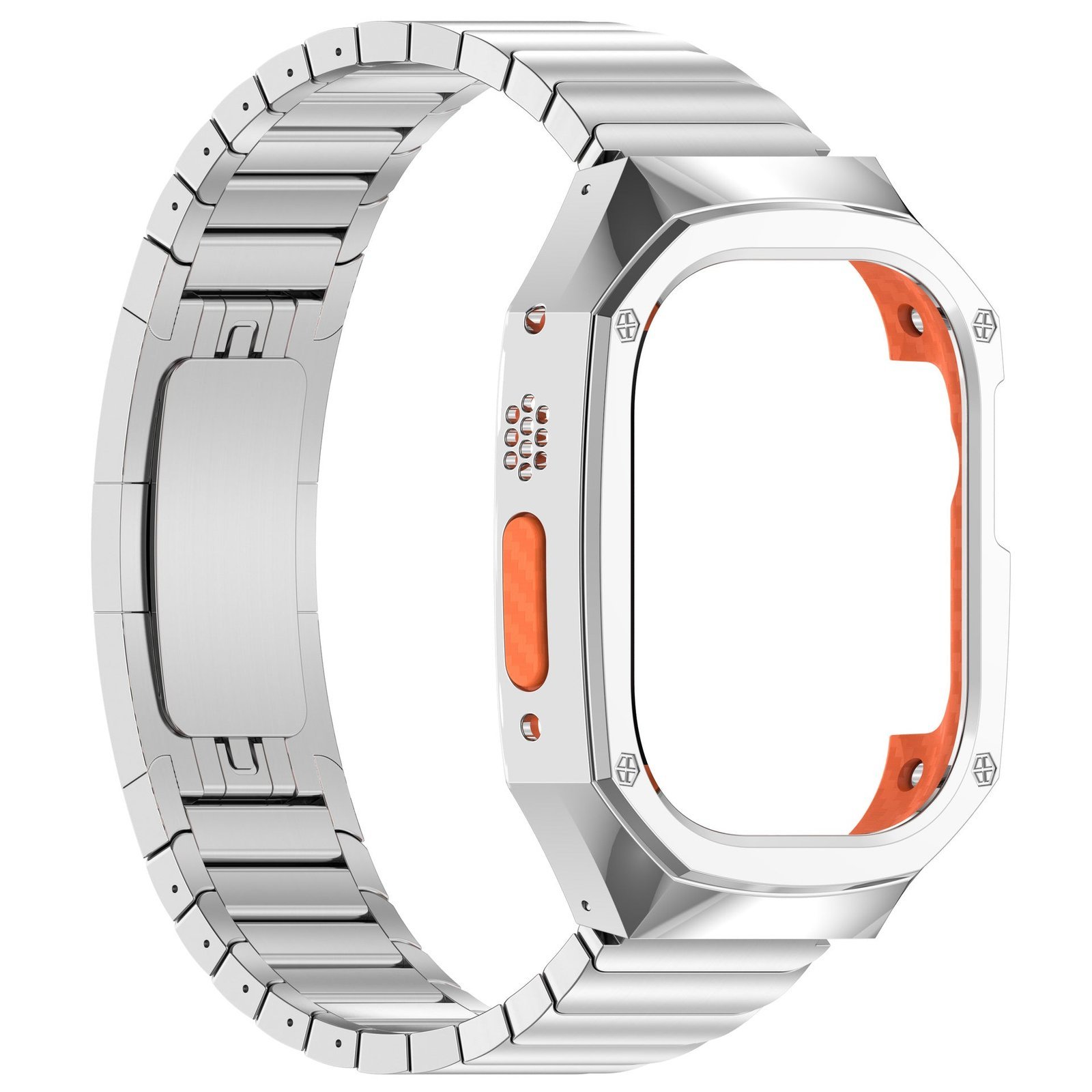 Stainless Steel Band With Case For Apple Watch Ultra - Image 9