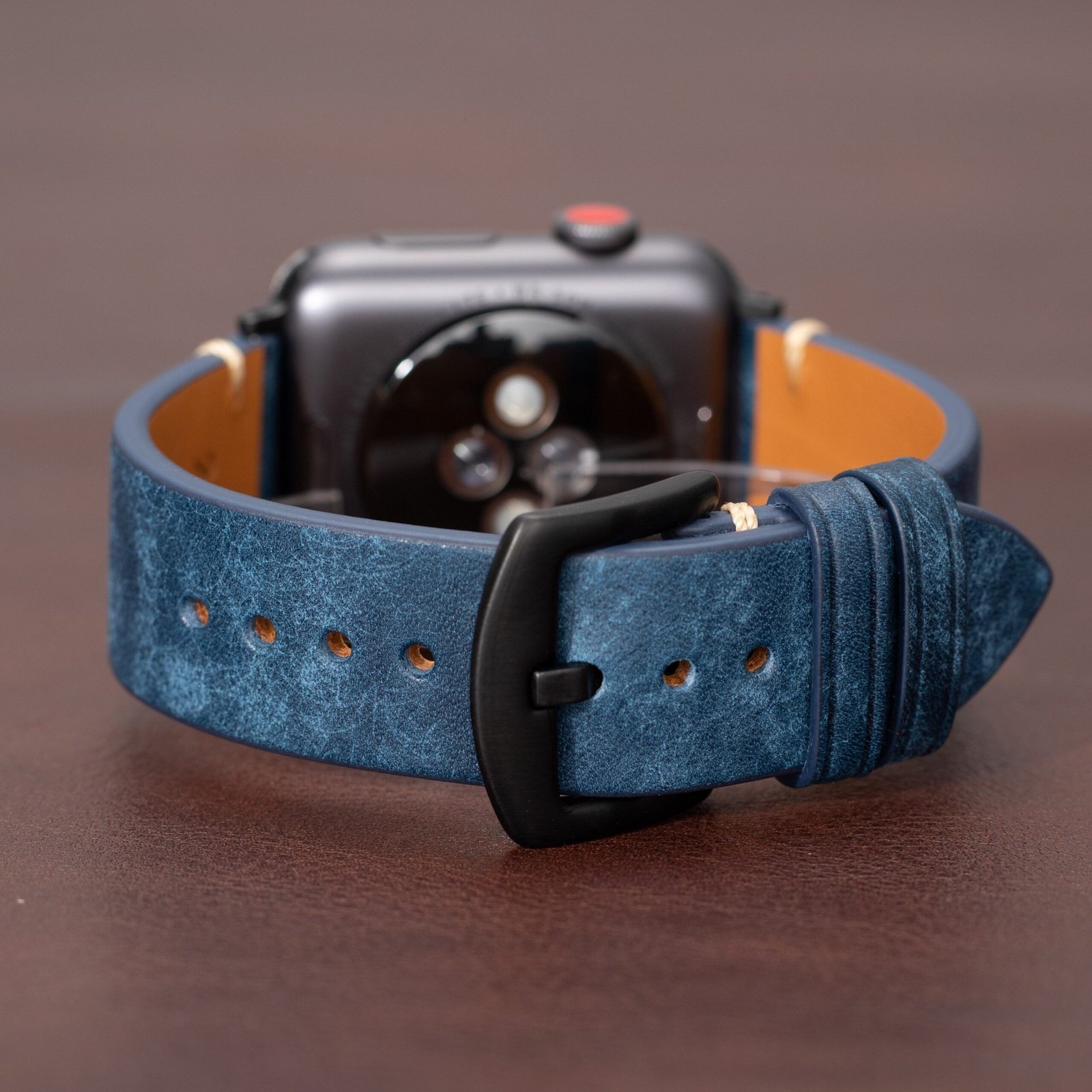 Premium Italian Leather Strap For Apple Watch - Image 7