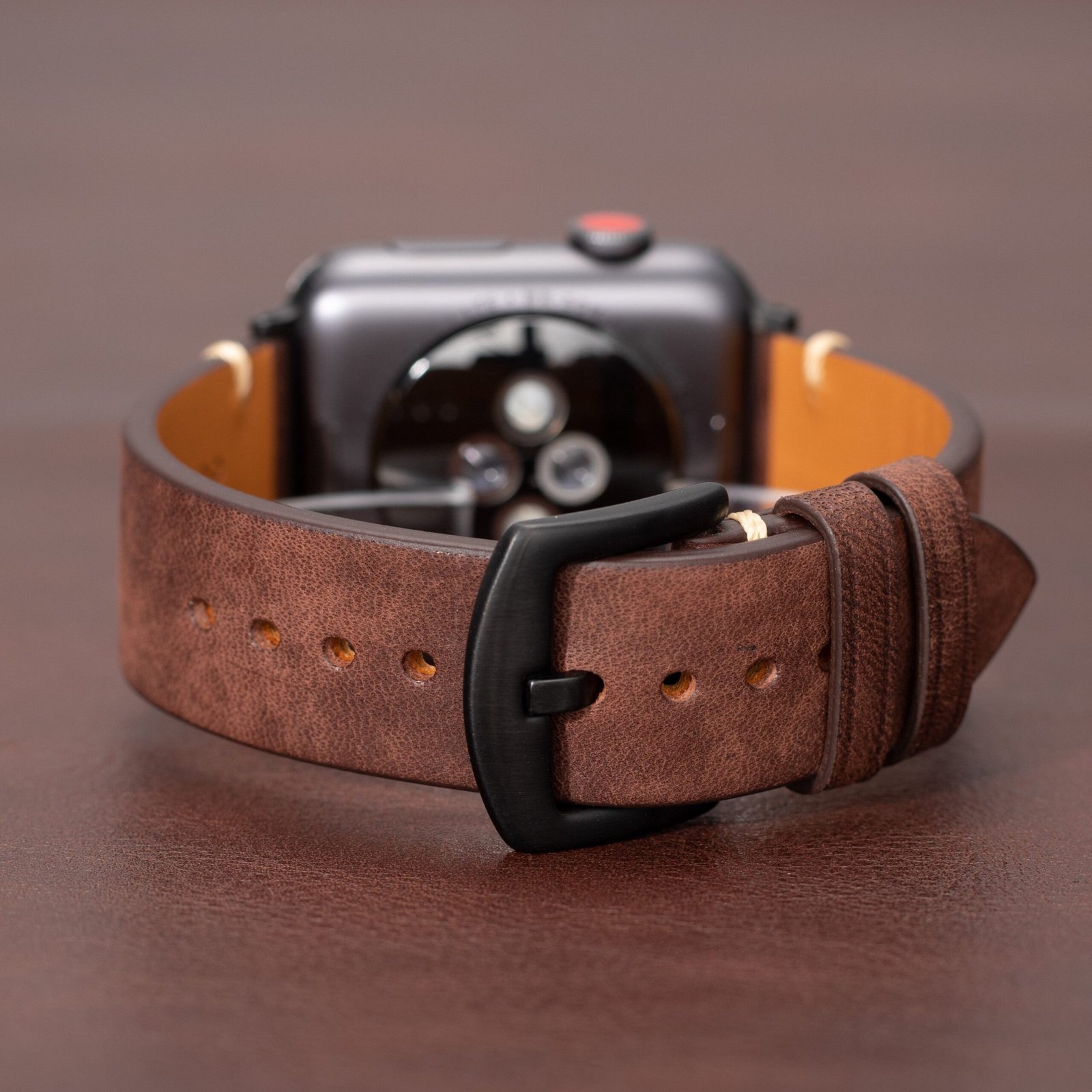 Premium Italian Leather Strap For Apple Watch - Image 8