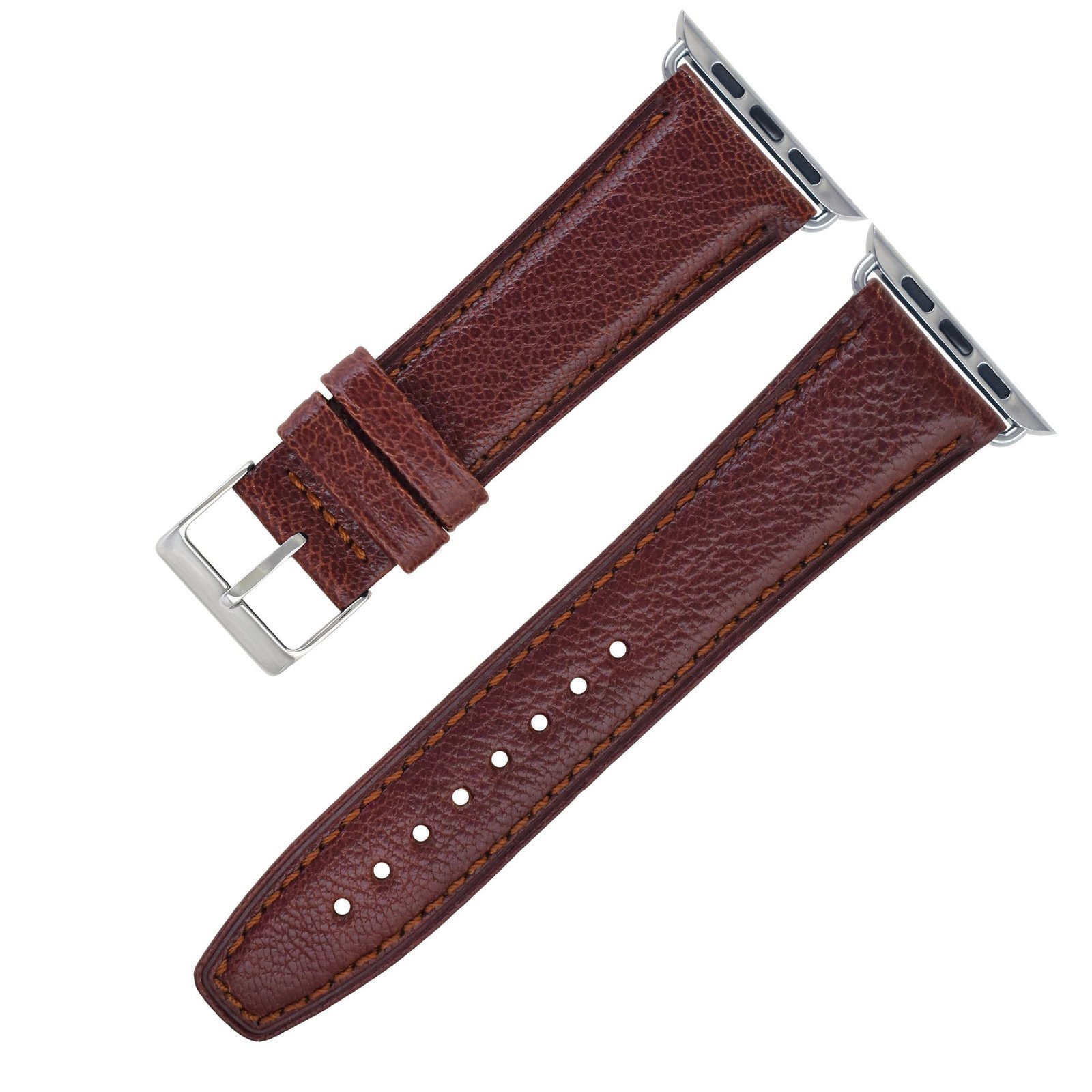 Goatskin Leather Strap For Apple Watch - Image 6