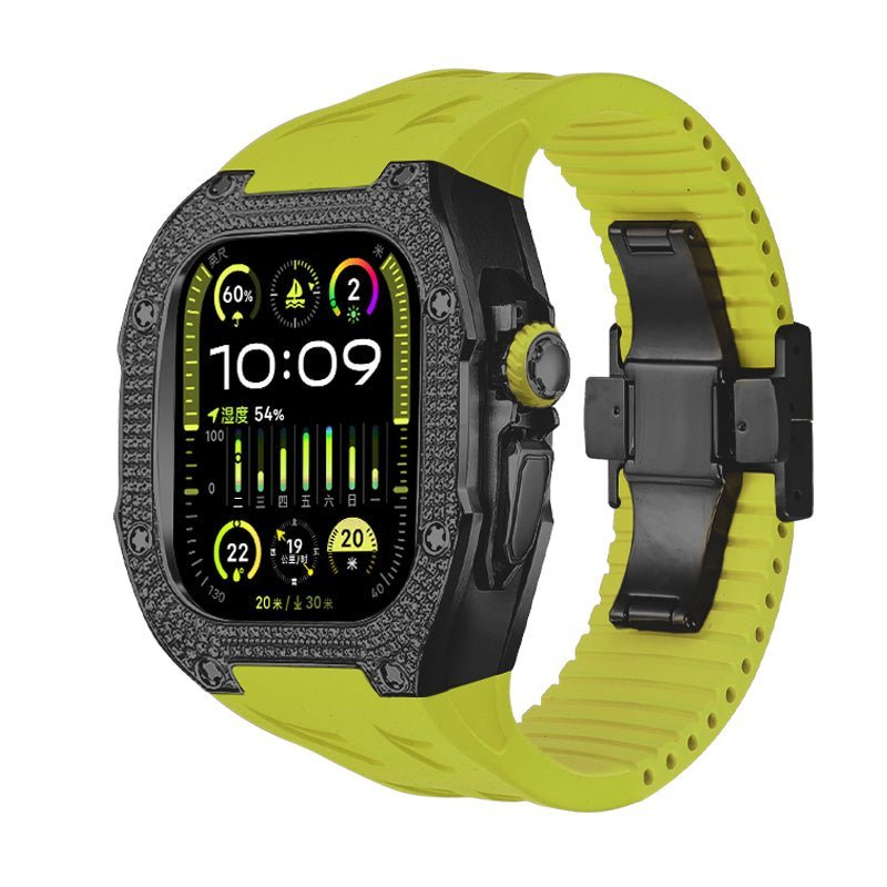 RM7006 Titanium 5A Zircon Case Retrofit Kit For Apple Watch Ultra - Image 10