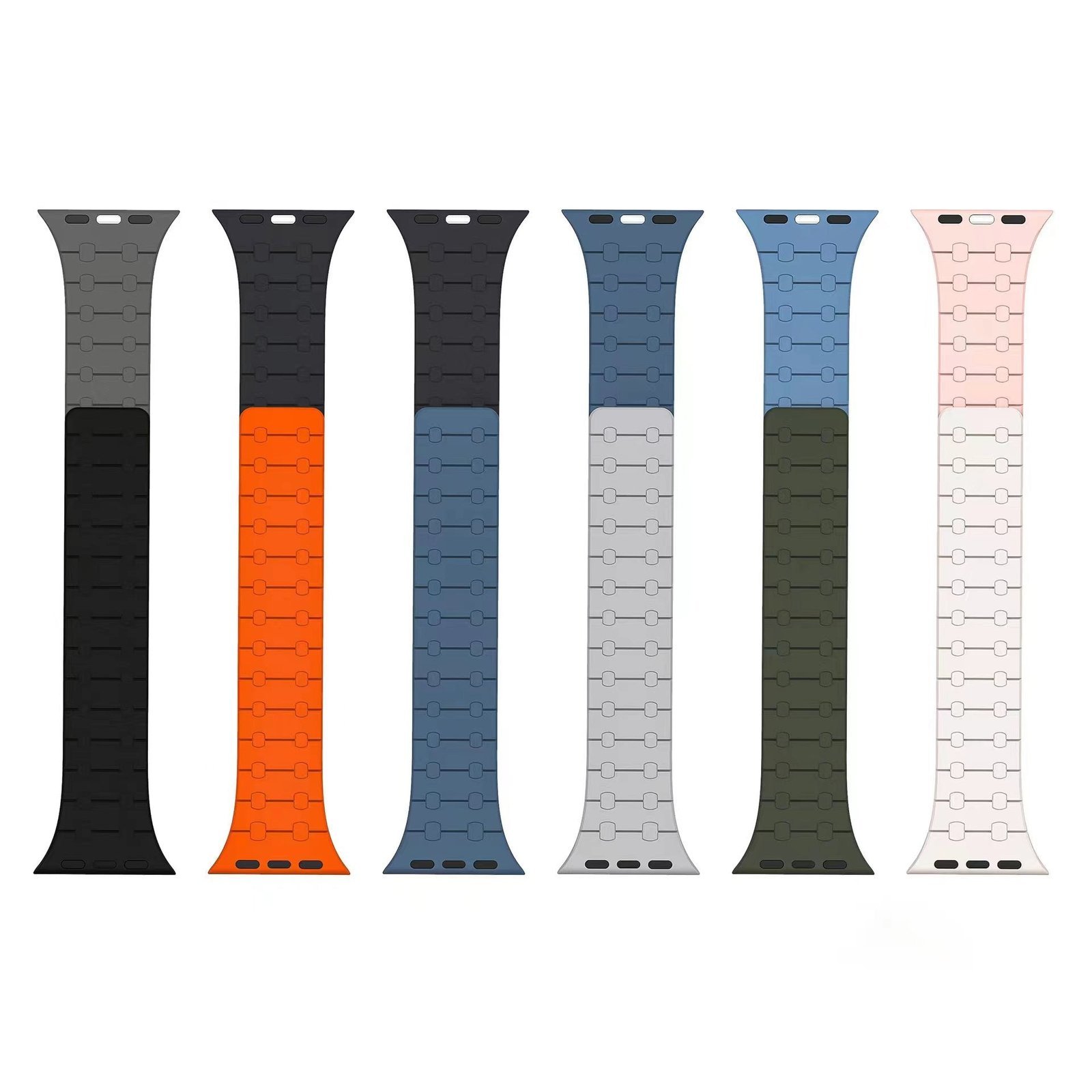 Magnetic Silicone Strap For Apple Watch - Image 6